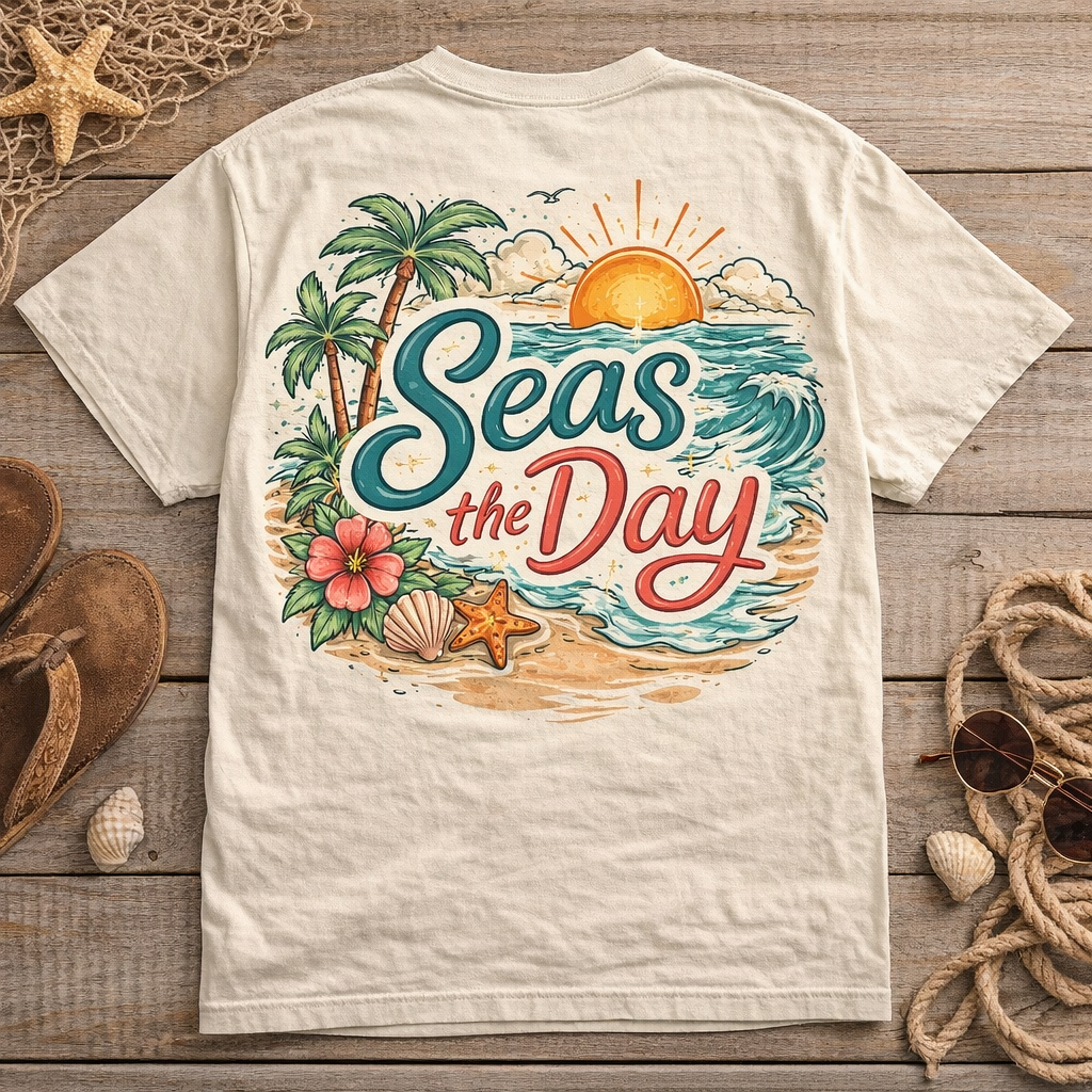 Seas the Day tee