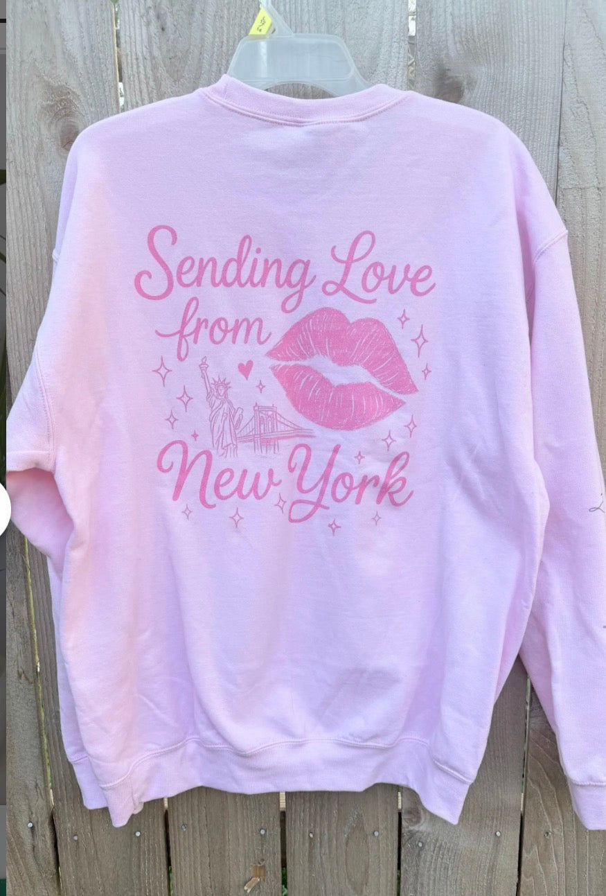 I Love You New York sweatshirt