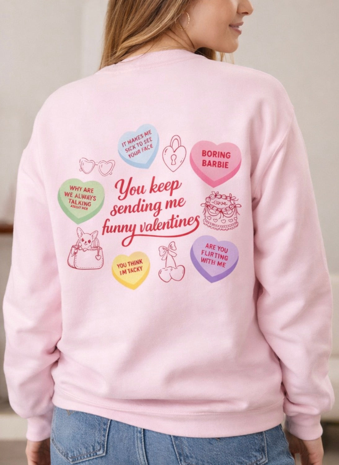 Actually Romantic crewneck