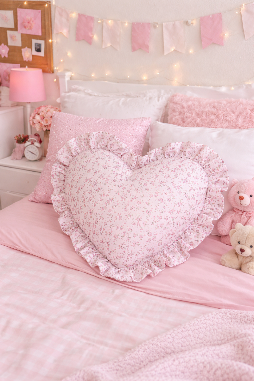 Texas State Heart pillow